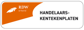 Logo Handelaarskentekenplaten